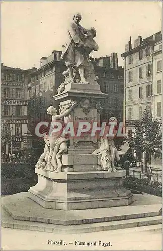 Ansichtskarte AK Marseille Monument Puget