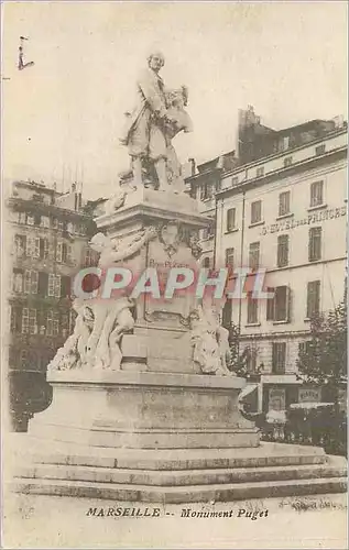 Ansichtskarte AK Marseille Monument Puget