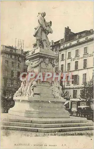 Cartes postales Marseille Statue de Puget