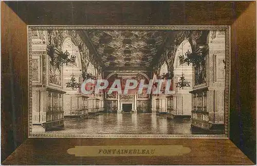 Ansichtskarte AK Fontainebleau Le Palais La Galerie Henri Inf