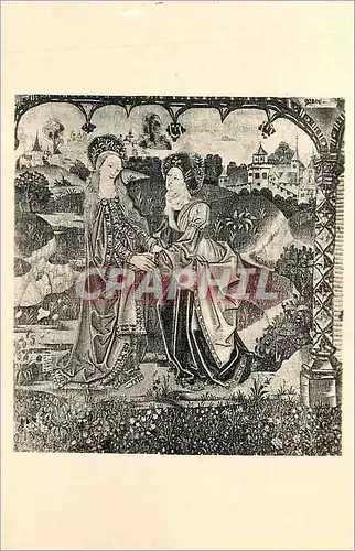 Cartes postales Beaune (Cote d'Or) Eglise Notre Dame Tapisserie Histoire de la Vierge