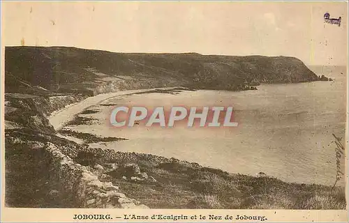 Ansichtskarte AK Jobourg L'Anse d'Ecalgrin et le Nez de Jobourg