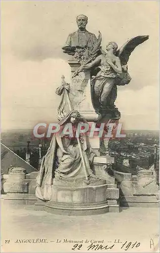 Cartes postales Angouleme Le Monument de Carnot