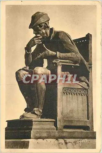 Cartes postales Bourges (Cher) La Douce France Statue de Louis XI