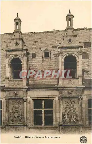 Ansichtskarte AK Caen Hotel de Valois Les Lucarnes