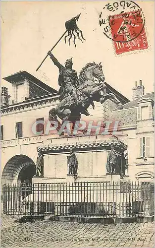 Cartes postales Falaise La Statue de Guillaume le Conquerant