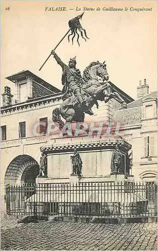 Cartes postales Falaise La Statue de Guillaume le Conquerant