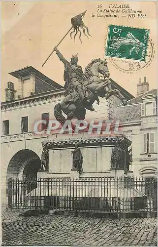 Cartes postales Falaise La Statue de Guillaume le Conquerant