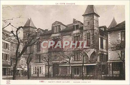 Cartes postales Saint Jean de Luz Cote Basque Maison Louis XIV