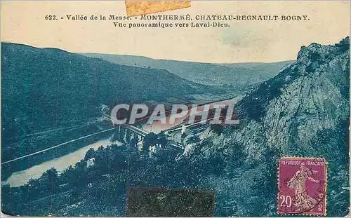 Cartes postales Vallee de la Meuse Montherme Chateau Regnault Bogny