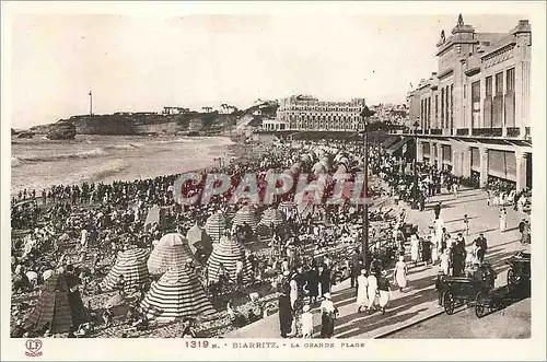 Cartes postales Biarritz La Grande Plage