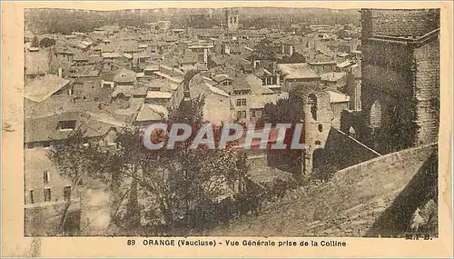 Cartes postales Orange (Vaucluse) Vue Generale prise de la Colline
