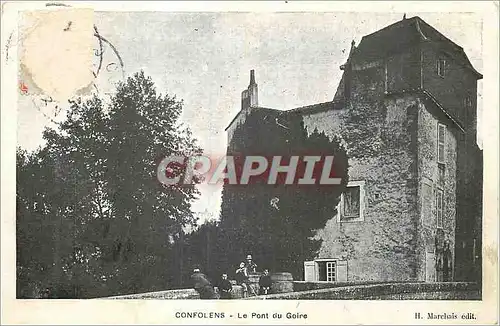 Cartes postales Confolens Le Pont du Goire