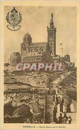 Cartes postales Marseille Notre Dame de la Garde