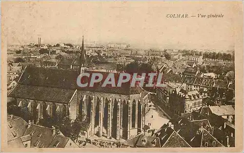 Cartes postales Colmar Vue Generale