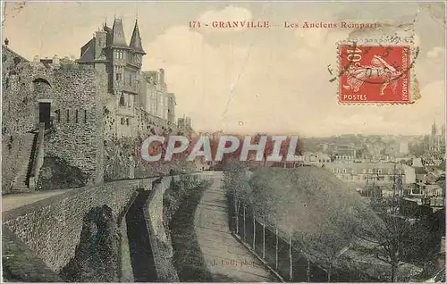 Cartes postales Granville Les Anciens Remparts