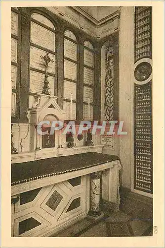 Cartes postales La Chapelle des Carmelites de Lisieux Un des Autels du Peristyle Precedant la Chapelle de la Cha