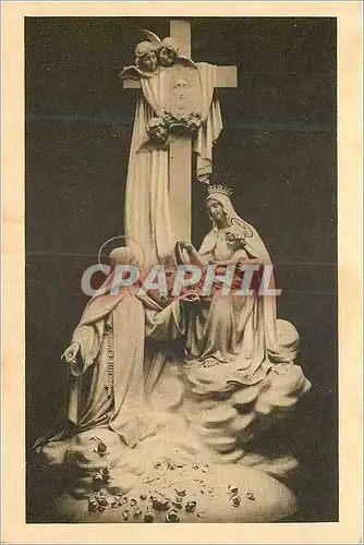 Ansichtskarte AK La Chapelle des Carmelites de Lisieux Groupe Sculpte dominant le Maitre Autel