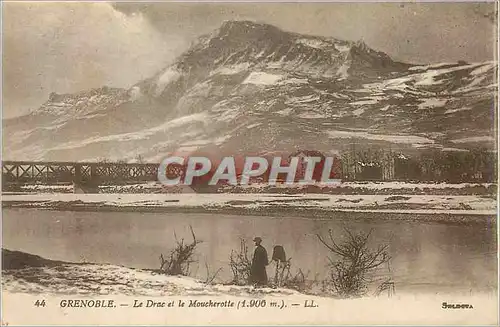 Cartes postales Grenoble Le Drac et le Moucherotte (1906 m)
