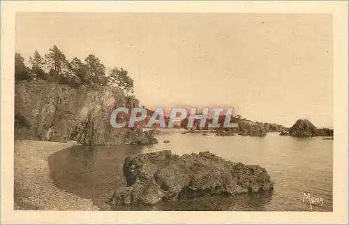 Ansichtskarte AK Les Petits Tableaux de la Cote d'Azur Les Roches Rouges a Antheor