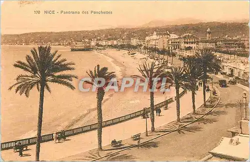 Cartes postales Nice Panorama des Ponchettes