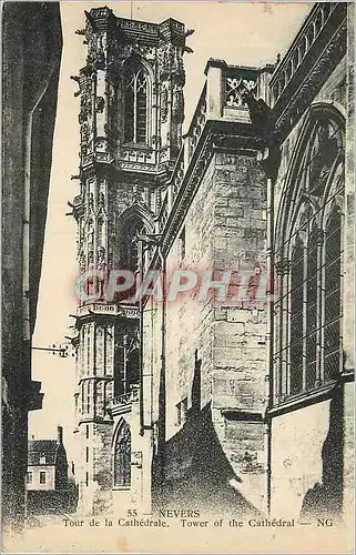 Cartes postales Nevers Tour de la Cathedrale