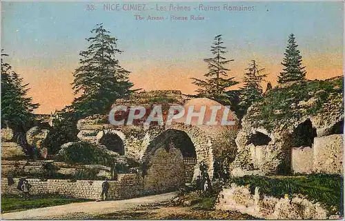 Cartes postales Nice Cimiez Les Arenes Ruines Romaines