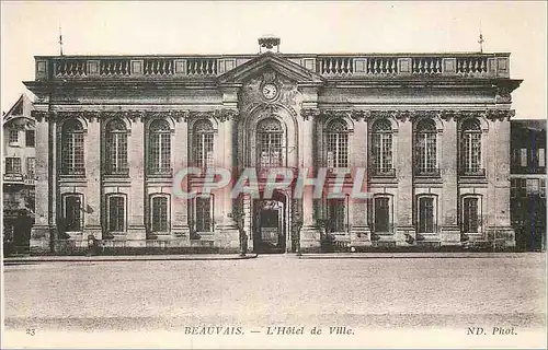 Cartes postales Beauvais l'Hotel de Ville