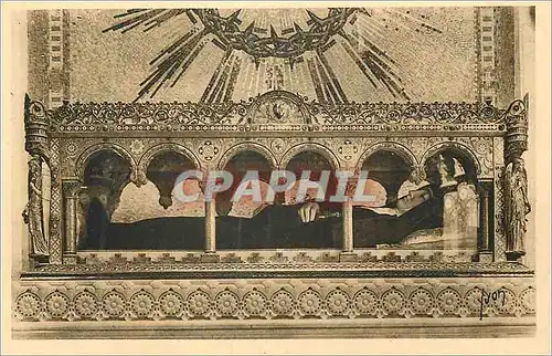 Cartes postales Paray Le Monial (Saone et Loire) Monastere de la Visitation Chasse Renfermant les Reliques