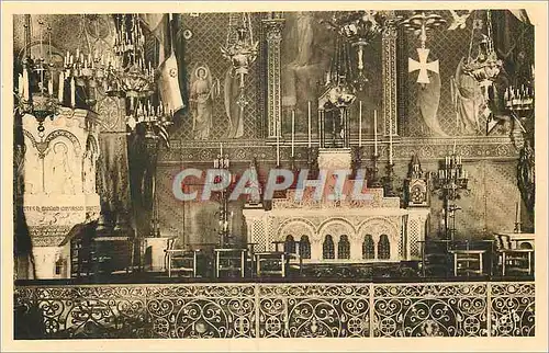 Cartes postales Paray Le Monial (Saone et Loire) Interieur de la Chapelle du Monastere de la Visitation Le Maitr