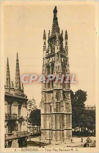 Cartes postales Bordeaux Tour Pey Berland