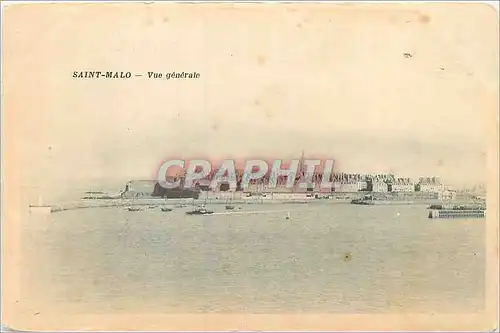 Cartes postales Saint Malo vue Generale