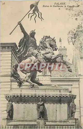 Cartes postales Falaise La Statue de Guillaume le Conquerant