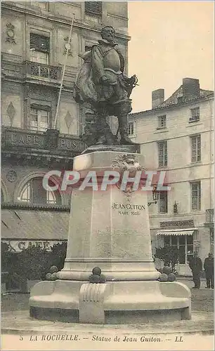 Cartes postales La Rochelle Statue de Jean Guiton