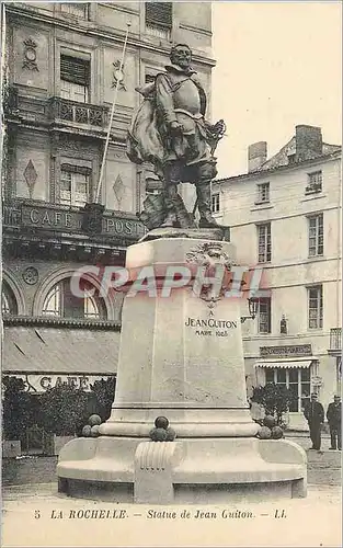 Cartes postales La Rochelle Statue de Jean Guiton
