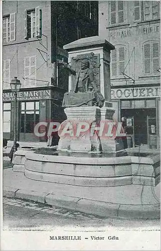 Cartes postales Marseille Victor Gelu Droguerie