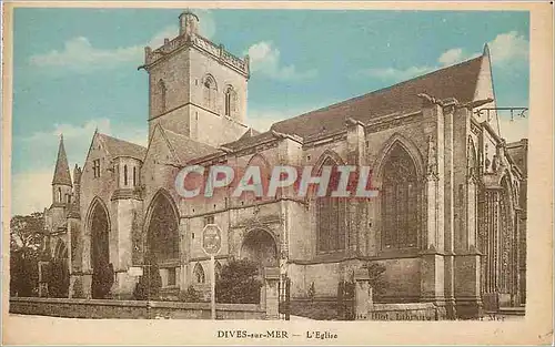 Cartes postales Dives sur Mer L'Eglise