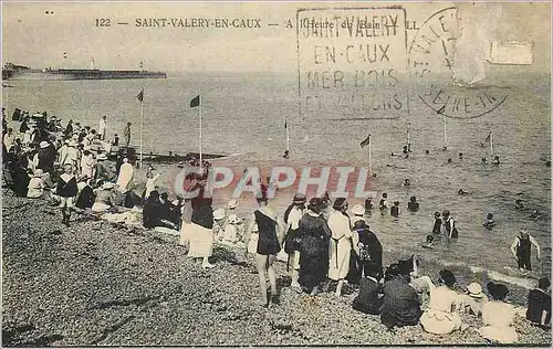 Ansichtskarte AK Saint Valery en Caux en l'heure du Bain