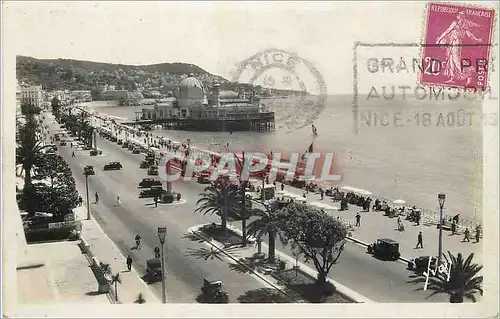 Cartes postales moderne Nice Cote d'Azur la Douce France Promenade des Anglais et Palais de la Jetee