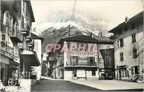 Moderne Karte Saint Pierre d'Albigny Vue de la Savoie Centre du Pays Grance epicerie