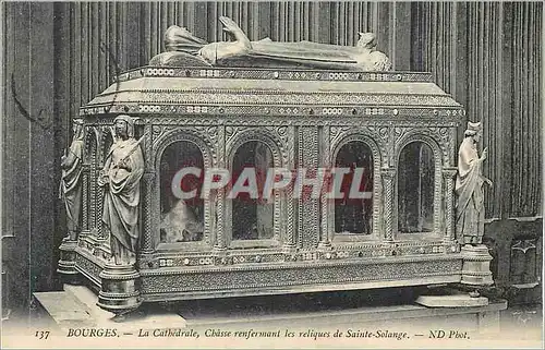 Cartes postales Bourges La Cathedrale Chasse Renfermant les Reliques de Sainte Solange