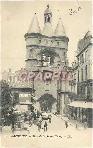 Cartes postales Bordeaux Tour de la Grosse Cloche