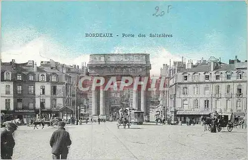 Ansichtskarte AK Bordeaux Porte des Salinieres