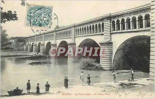 Cartes postales Beziers Le Pont Canal