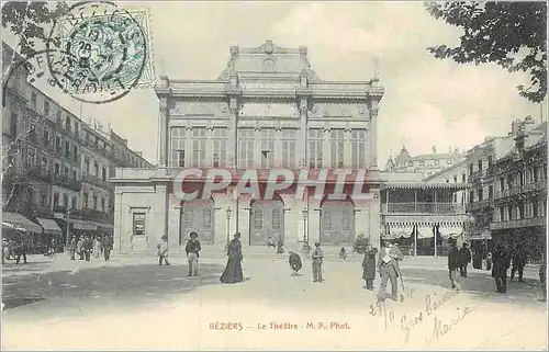 Cartes postales Beziers Le Theatre