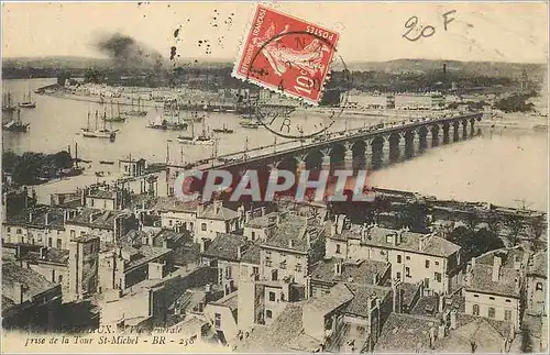 Cartes postales Bordeaux Vue Generale prise de la Tour de Saint Michel