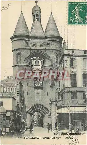 Cartes postales Bordeaux Grosse Cloche