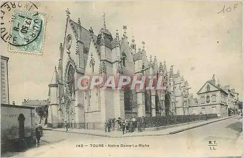 Cartes postales Tours Notre Dame La Riche