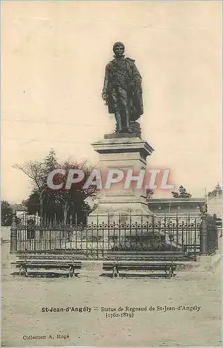 Cartes postales St Jean d'Angely Statue de Regnaud de St Jean d'Angely (1762 1819)