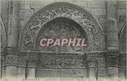 Cartes postales Angouleme Cathedrale Saint Pierre Voussure (XIIe Siecle)